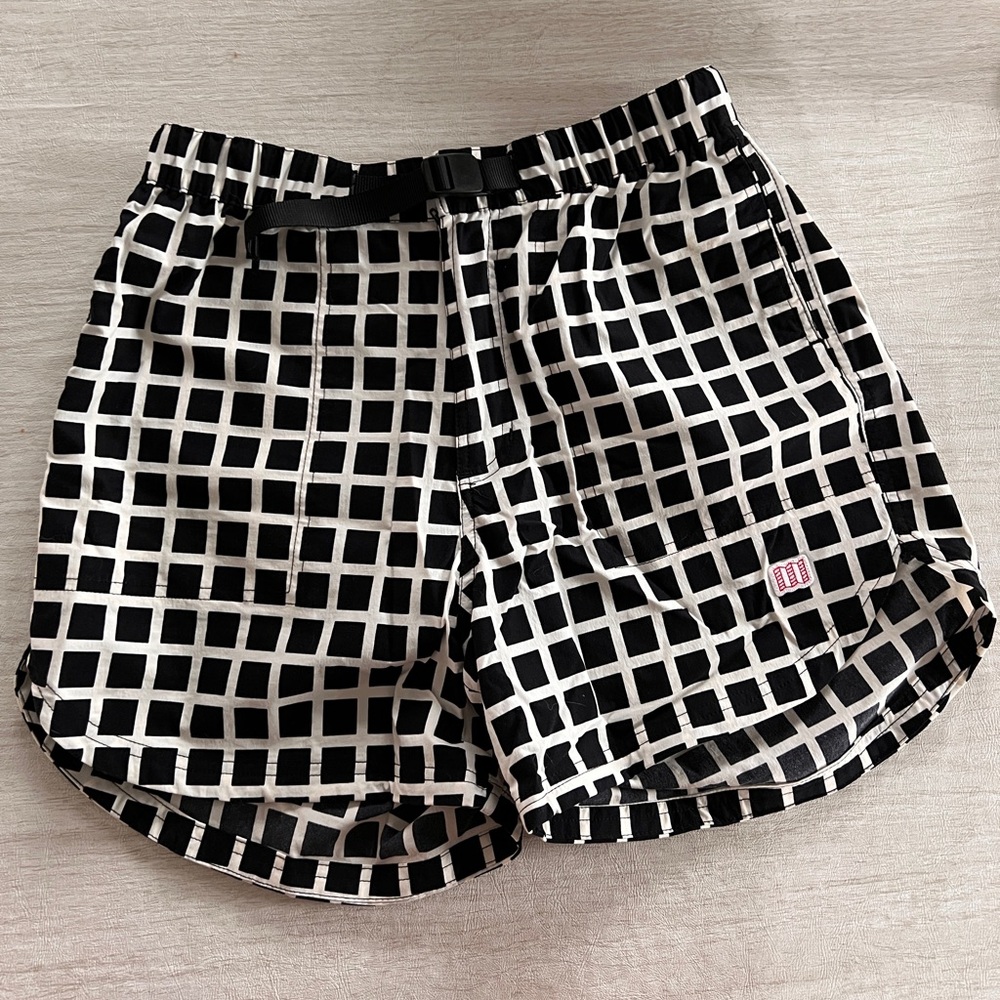 Topo Designs River Shorts in Black Grid